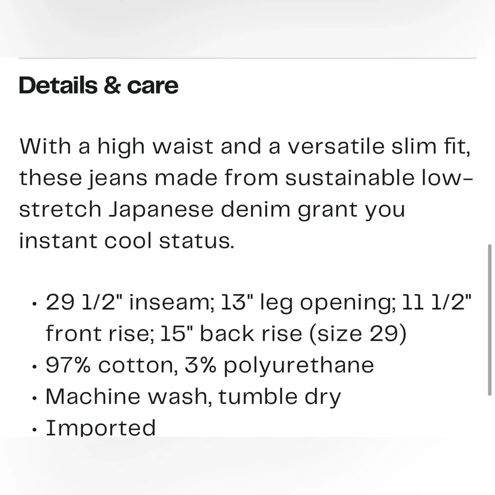 🎉HP🎉AG Hi-Rise Straight Leg Jeans. Ladies 30 - Picture 6 of 16